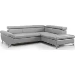 Rozkládací kožená rohová sedací…