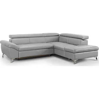 Sedací souprava Rozkládací kožená rohová sedací souprava Salerno II