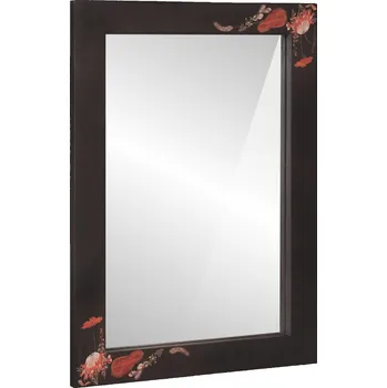 vidaXL Zrcadlo Nástěnný se zrcadlem Vícebarevný 70 x 50 x 3 cm Sklo [4018731]