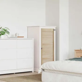 Interiérové dveře vidaXL Skříňové dveře se dveřmi Přírodní 140.5 x 2 x 59.5 cm [42019256]