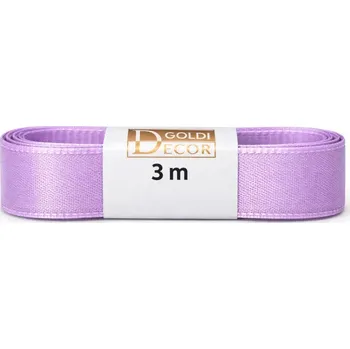 Stuha Stuha taftová LILAC WHISPER lila 15mm x 3m (6,-Kč/m) (Stuha taftová, barva lila, oboustranná, tkaním zesílené okraje, skládaná)