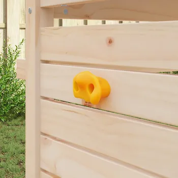 Úchyt pro horolezeckou stěnu vidaXL Lezecká chyt 12 pcs Žlutá 100 x 67 x 43 mm PP [865008]