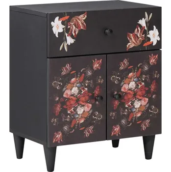 Noční stolek vidaXL Noční stolek Vícebarevný 50 x 33 x 60 cm Masivní mangové dřevo [4018711]