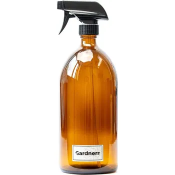 Zavlažování Skleněný rozprašovač Gardners 1 l, hnědá