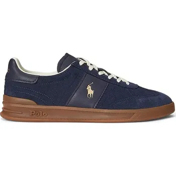 Pánská obuv Kožené tenisky Polo Ralph Lauren Hrt Aera Pp 809973707002.400 námořnická modř 59X, EUR 40