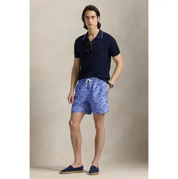 Pánské plavky Plavkové šortky Polo Ralph Lauren 710963332 modrá 05A, vel. XL
