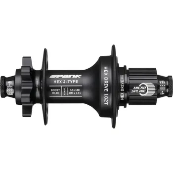 Náboj kola zadní náboj SPANK HEX J-Type Boost 32 děr - ořech Microspline