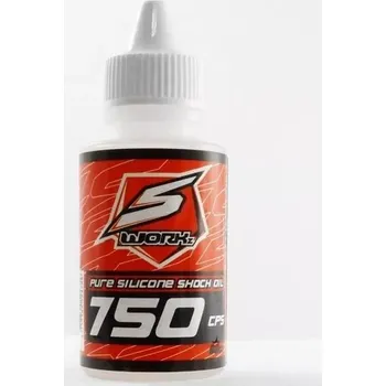 RC náhradní díl SWORKz silikonový olej tlumičů 750Cps, 60ml, 1 ks.