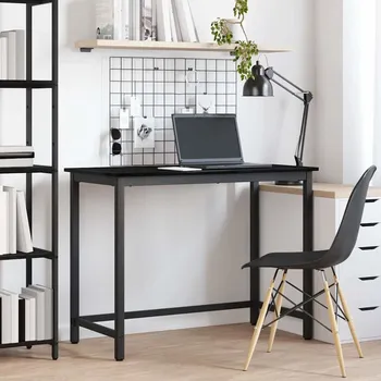 Psací stůl vidaXL stůl Černý dub 80 x 50 x 76,5 cm Inženýrské dřevo a ocel [873762]