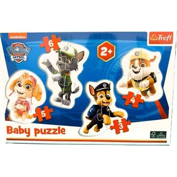 Puzzle Trefl Baby Puzzle Tlapková patrola