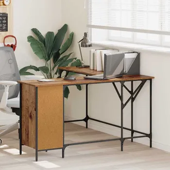 Psací stůl vidaXL Stůl Staré dřevo 141 x 141 x 75 cm kompozitní dřevo [882875]