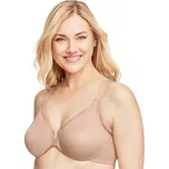 Stahující podprsenka WonderWire Glamorise se zapínáním vpředu, s kosticemi tělová 100C