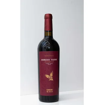 Víno Sheki Wines Shirvan Vadisi Semi-Dry Red Wine 12,5% Alk, 0,75l