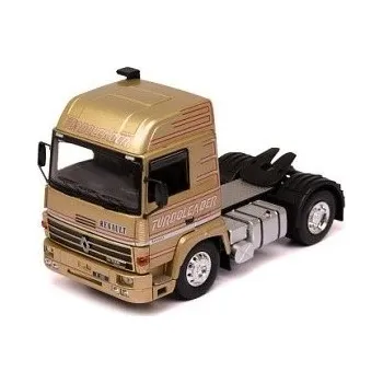 Dětské zboží IXO Models TAHAČ NÁVĚSŮ RENAULT R390 Turboleader 1987 Metallic Beige 225