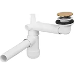 Comad SYFON PRELOC 400 GOLD umyvadlový sifon 400, zlatá