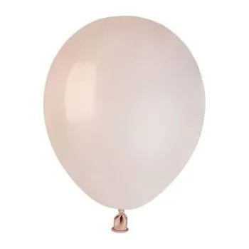 Balónek SMART Balónky latexové MINI - 13 cm - růžová SHELL pastelová - 1 KS