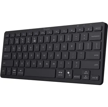 Klávesnice TRUST Klávesnice Nado II, Membránová, Bezdrátová, černá