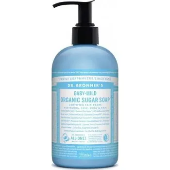 Mýdlo Dr. Bronner´s Sugar-Shikakai - na tělo i vlasy 355ml typ: Baby-Mild Dr. Bronner´s
