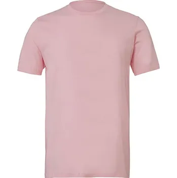 Pánské tričko Canvas Unisex tričko s krátkým rukávem CV3001 Pink XS