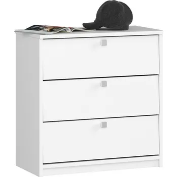 Botník Botník Mini 60 cm - 3 dvířka bílý