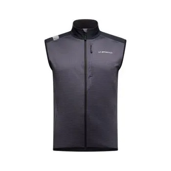 Pánská bunda La Sportiva EXISTENCE VEST Men Onyx/Chalk šedá S