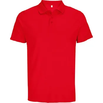 Pánské tričko SOĽS Pitcher Unisex sportovní polo triko SL04442 Red XXL