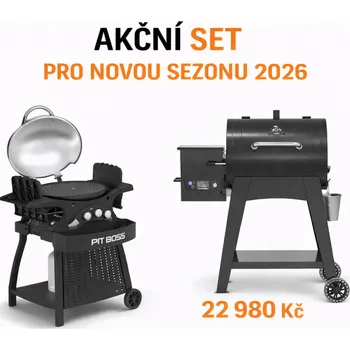 Zahradní gril Pit Boss  Limitovaná akce FB500 Double Pack – dva grily za cenu jednoho - TOP!