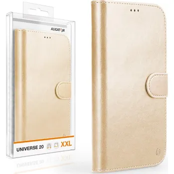 Pouzdro na mobilní telefon Pouzdro ALIGATOR UNIVERSE 20, velikost XXL (170*83), zlatá