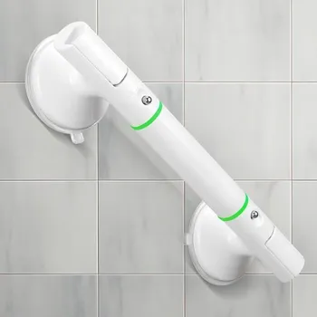 Madla pro seniory 35 cm, Madlo do sprchy Yuirshion bez vrtání, MAX 110 KG, madlo do sprchy se