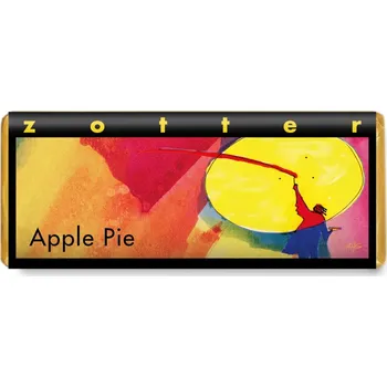 Čokoláda Zotter Bio mléčná čokoláda Jablka s medem a skořicí, 70 g