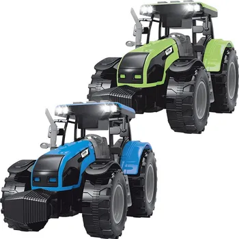 autíčko FARM SERVICE - Traktor se zvuky a světly - zeleno-šedý