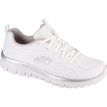 Dámská obuv Bílé dámské tenisky Skechers Graceful - Get Connected 12615-WSL Velikost: 42