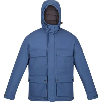 Pánská vesta REGATTA Pánská nepromokavá bunda M MODRÁ|ŠEDÁ