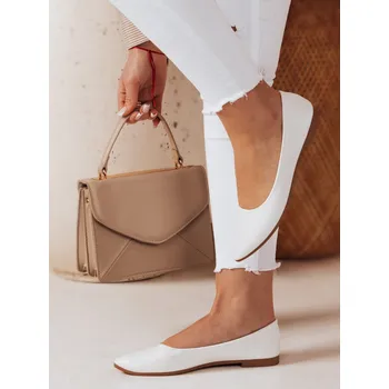 Dámské lodičky Baleriny dámské špičaté ILLARI ZY0772 Barva: Bílá, Velikost: 38