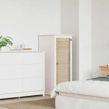 Interiérové dveře vidaXL Skříňové dveře se dveřmi Přírodní 110 x 2,1 x 39,5 cm [42019254]