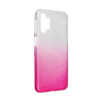 Pouzdro na mobilní telefon Kryt SHINING pro SAMSUNG A53 5G průhledný růžový - OEM + zdarma možnost vyzkoušet a vrátit zboží do 30 dní