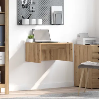 Psací stůl vidaXL Nástěnný stolek Artisanový dub 60 x 45 x 30 cm kompozitní dřevo [891391]