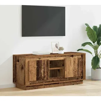 Obývací pokoj vidaXL Televizní skříň Staré dřevo 102 x 35 x 45 cm kompozitní dřevo [881313]