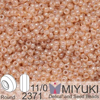 Korálek Korálky Miyuki Round 11/0. Barva 2371 Ceylon Translucent Peony . Balení 5g
