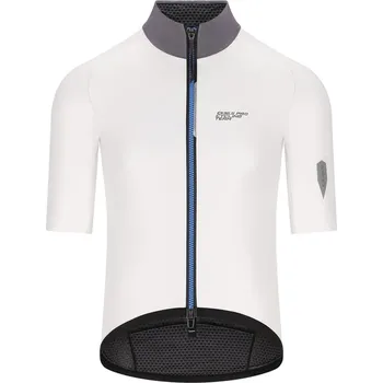 cyklistický dres Q36.5 Cyklistický dres Rain Shell Aero Jersey podzim, ZIMA Bílá L Pánské