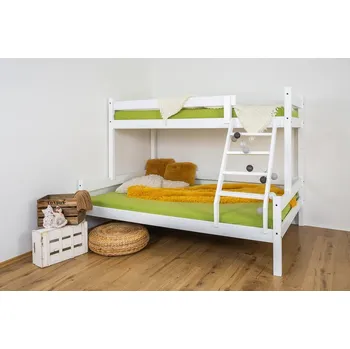 Dětská postel Maxido Nela patrová postel 90 x 200/120 x 200 cm