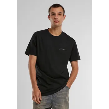 Pánské oblečení Černé tričko Hope Faith Love Mister Tee černá 2541741