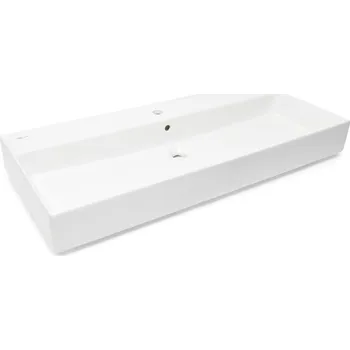 Umyvadlo Swiss aqua technologies Umyvadlo SAT Infinitio 100,4x46,5 cm otvor pro baterii uprostřed SATINF10046