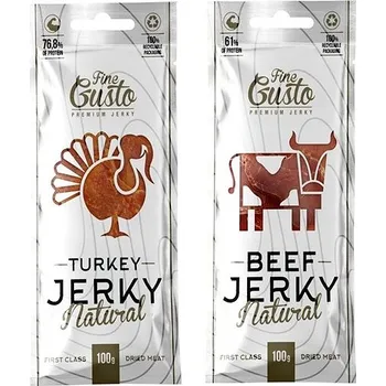 Sušené maso Fine Gusto mix příchutí 2 x 100g