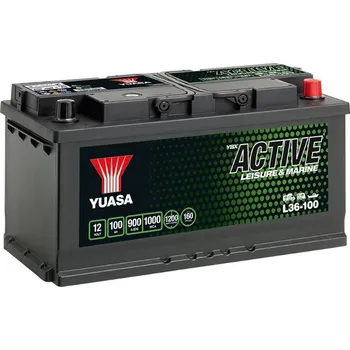 Trakční baterie Trakční a startovací baterie YUASA L36-100 (12V 100Ah)