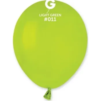 Balónek Gemar Balloons Balónek latexový MINI - 13 cm – Světle zelená - limetka - 1 KS