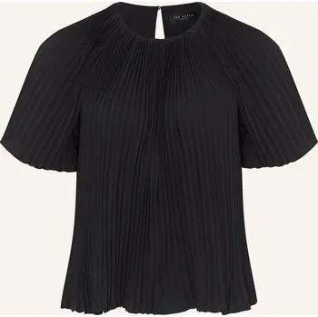 Dámská móda Ted Baker Dámská Halenka Agara S Plisováním, černá, 38