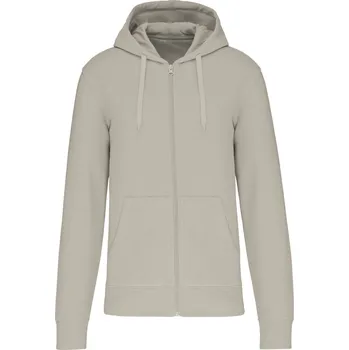 Pánská mikina Ekologicky šetrná mikina s kapucí K 4030 clay XXL