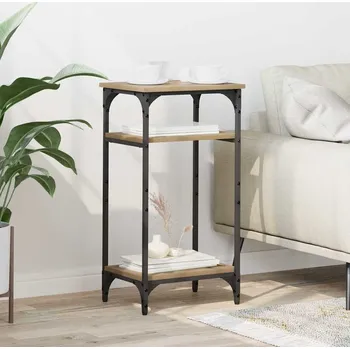 Konferenční stolek vidaXL Boční stůl Artisanový dub 40 x 30 x 75 cm kompozitní dřevo [881175]