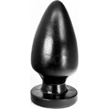 HUNG System Egg, černý anální kolík 21 x 9,8 cm